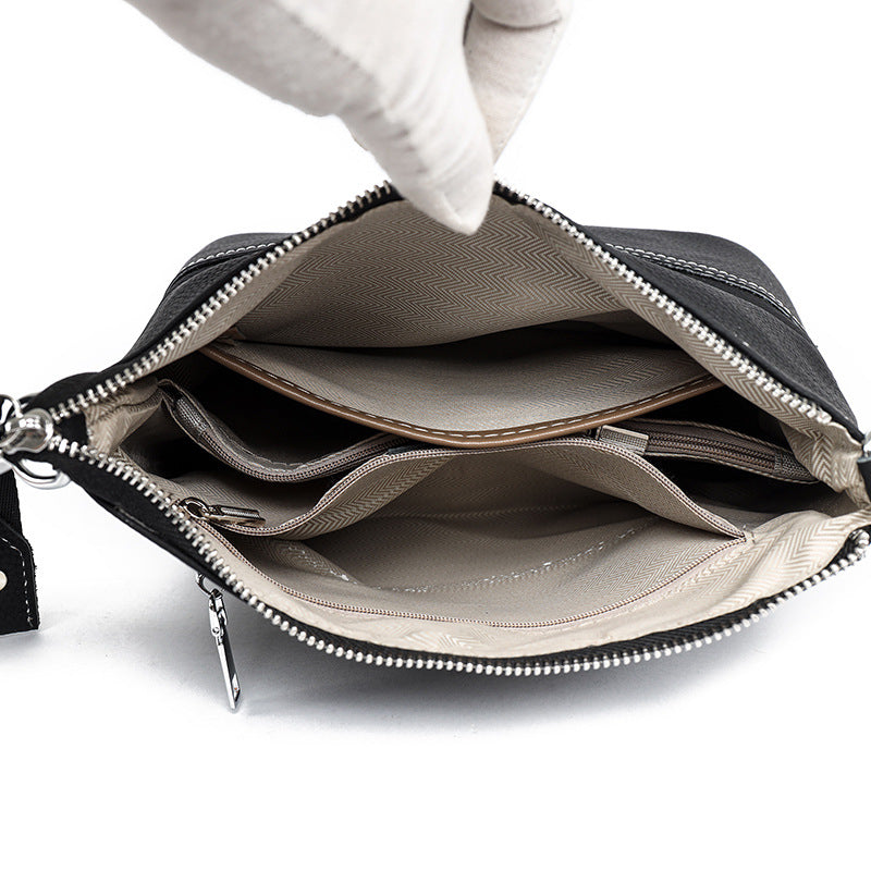 Women's Leather Large Capacity Fashionable Commuter Spring Shoulder Bags