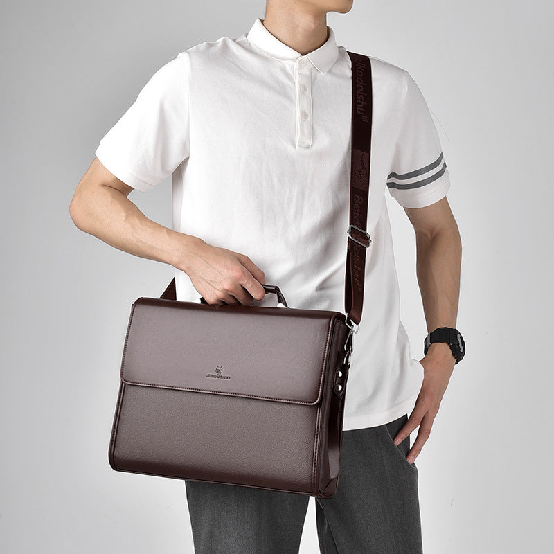 Graceful Elegant Business Office Large Capacity Men's Briefcases