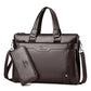 Trendy New Men's Fashion Soft Portable Men's Handbags