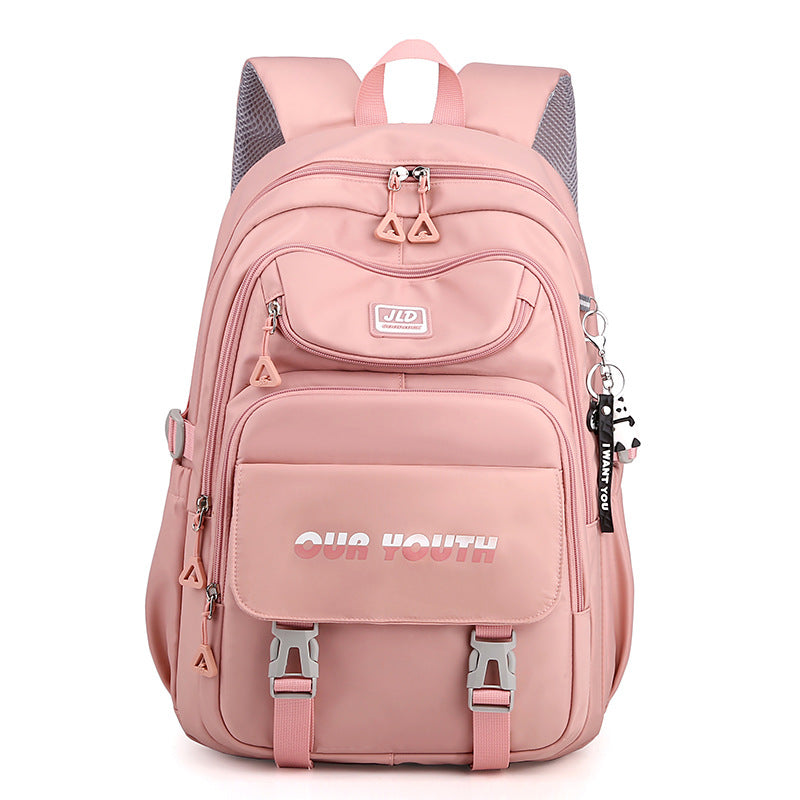 Junior High Simple Boys Lightweight Medium Middle School Students' Schoolbags