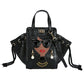 Women's Stone Pattern Cartoon Young Pearl Rivets Bags