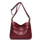 Women's Mother's Summer Tide Soft Leather Large Crossbody Bags