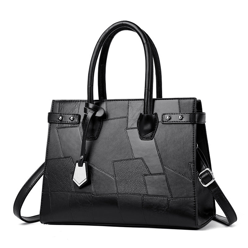 Women's Comfortable Stitching Large Capacity Commuter Tote Bags