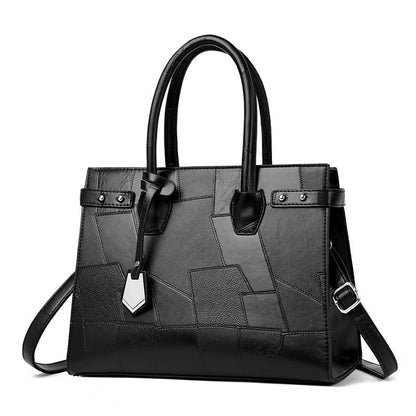 Women's Comfortable Stitching Large Capacity Commuter Tote Bags