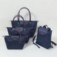 Women's French Embroidery Dumpling Folding Large Capacity Dragon Handbags