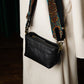 Women's Leather First Layer Cowhide Wide Strap Shoulder Bags