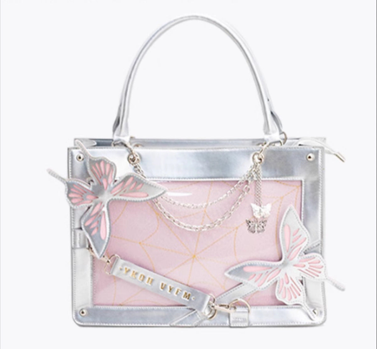 Dark Style Labyrinth Butterfly Cartoon Hand-held Shoulder Bags