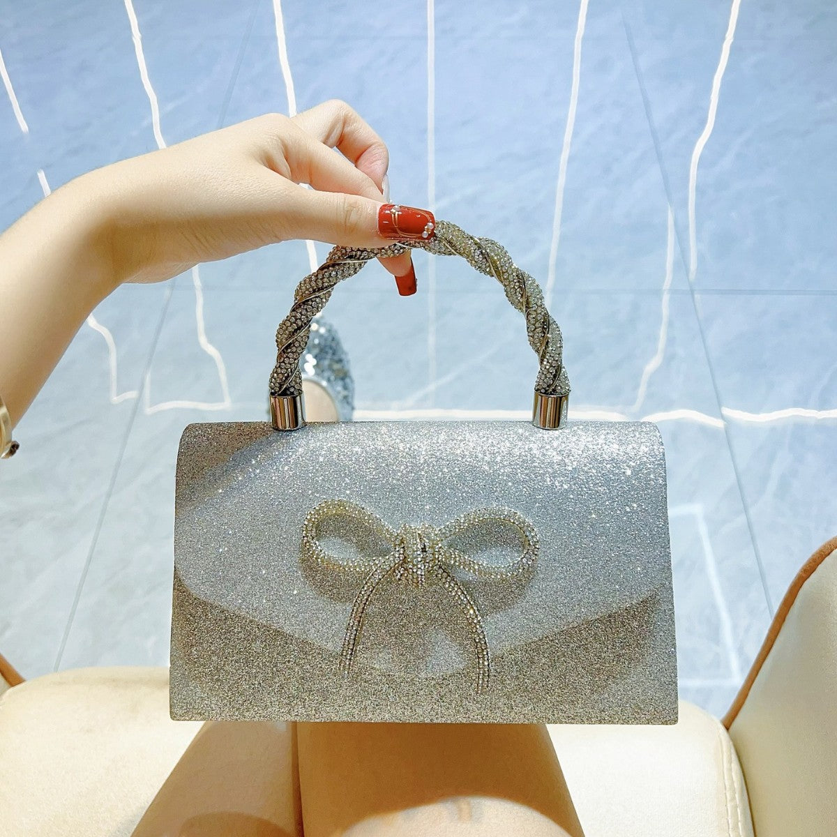 High-grade Banquet Dress Clutch Fashion Diamond Handbags