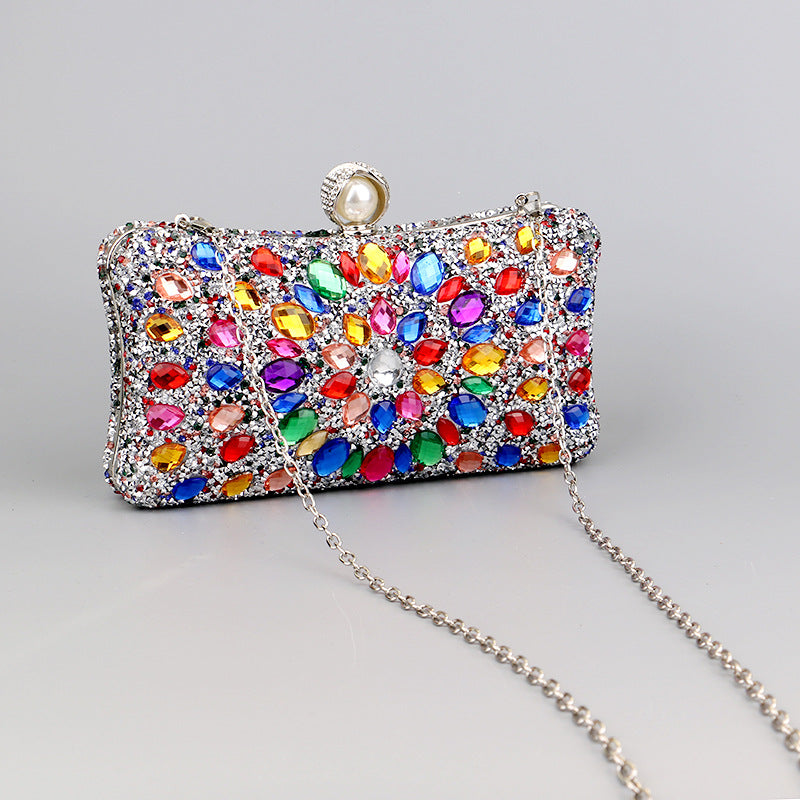 Women's Diamond Dinner Fashion Banquet All Match Evening Bags