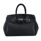 Women's Advanced Texture Lychee Pattern Fashion Large Shoulder Bags