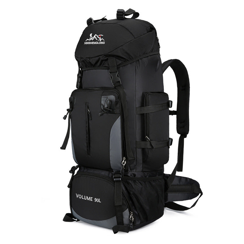 Women's & Men's & Large Capacity Hiking Printed Camping Mountaineering Backpacks