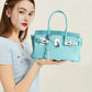 Women's Leather Sier Portable First Layer Cattlehide Fashion Handbags