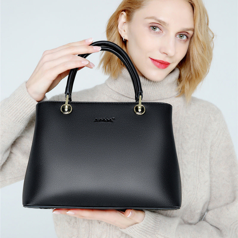 Women's Fan Simple Mother Large Capacity Handbags