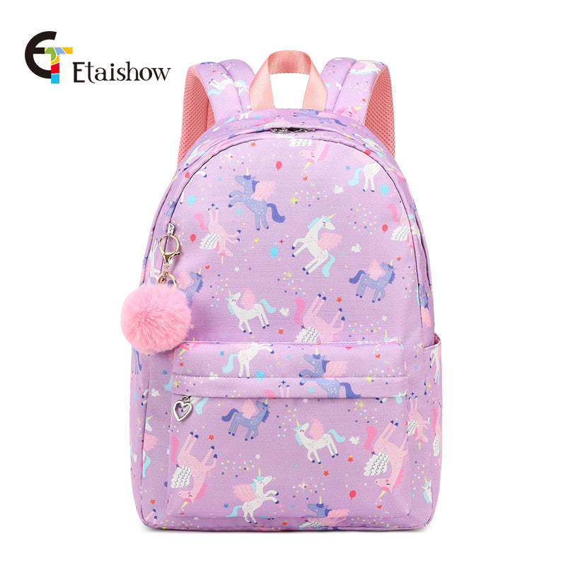 Korean Style Large Capacity Campus Leisure Backpacks