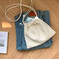Elegant Fashion Drawstring Cloud Summer Commute Minimalist Bags