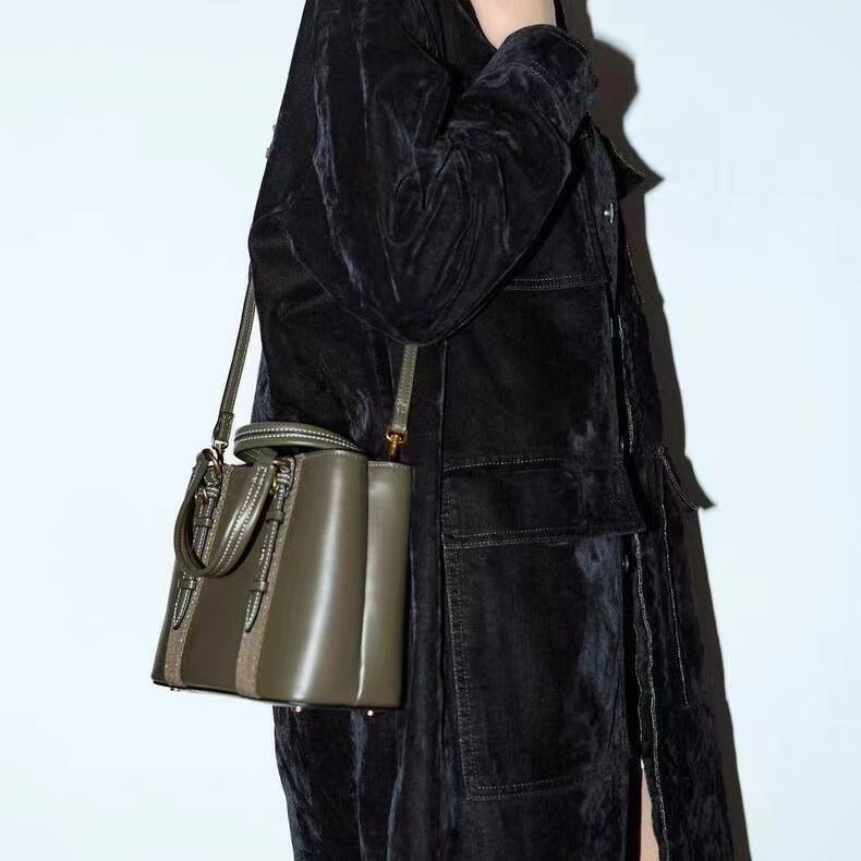 Women's Home Olive Green Mini City Portable Crossbody Bags