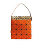 Women's Box Color Matching Bird's Nest Geometric Small Square Bags