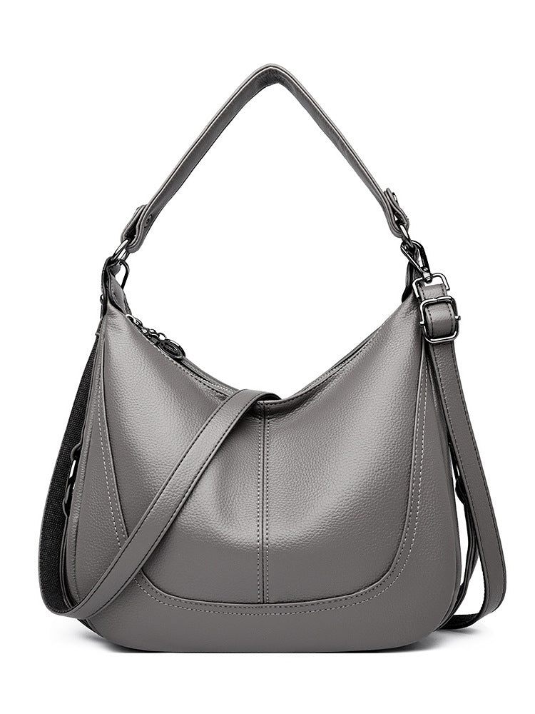 Women's High-grade Large Capacity Soft Leather Crossbody Bags