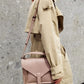 Women's Vintage Leather Temperament First Layer College Shoulder Bags