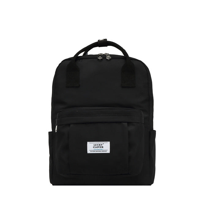 Men's Waterproof Floral Print Fresh Computer Schoolgirl Backpacks