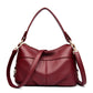 Women's Soft Leather Lightweight Large Capacity Mother's Shoulder Bags
