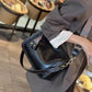 Women's Leather Underarm Soft Cowhide Textured Shoulder Bags