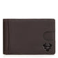 Men's Crazy Horse Leather Beauty Gold Clip Ladies Wallets