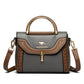 Women's Beautiful Classy Woven Contrast Color Shoulder Bags