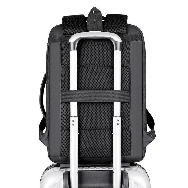 Men's Large Capacity Business Computer Waterproof Expansion Backpacks