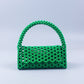 Women's Hand-woven Acrylic Beaded Retro Fairy Triangle Handbags