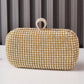 Women's Rhinestone Sier Big Diamond Party Noble Evening Bags