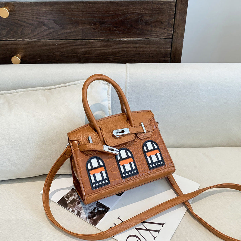 Classic House Platinum Female Summer Crocodile Handbags