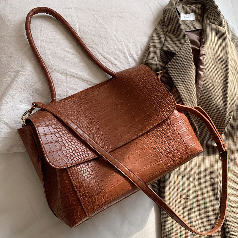 Women's Fashionable Portable High Sense Design Large Bags
