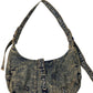 American Retro Denim Street Fashion Daily Shoulder Bags