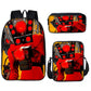 Toilet Primary Secondary Monitor Three-piece Set Elementary School Students' Schoolbags