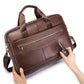 Men's Leather For Cow Computer Business Large Laptop Bags