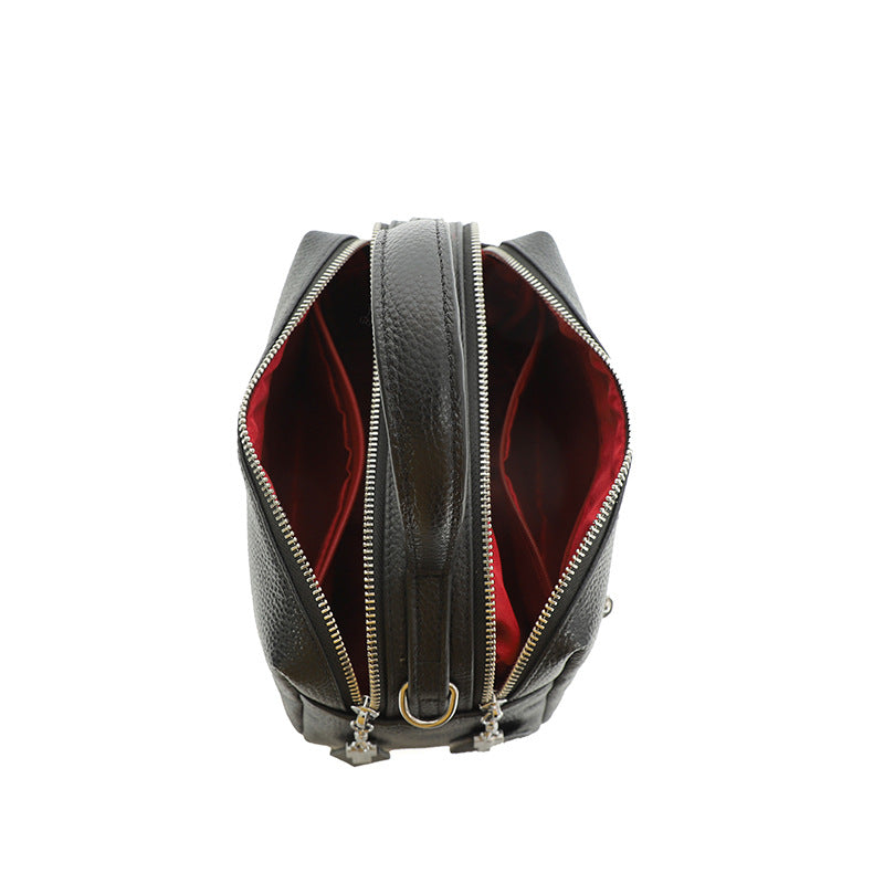 Women's Leather High-grade Large Capacity First Layer Crossbody Bags