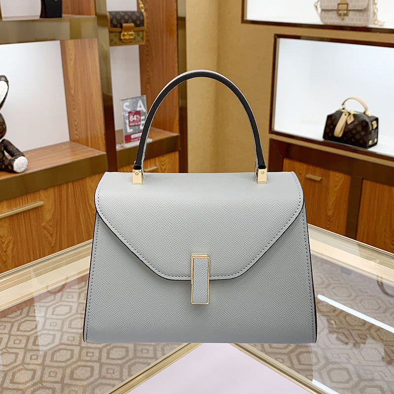 Women's Kelly Design Fashion Simple Latch Portable Bags