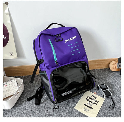 Men's Sneakers Storage Simple Trendy Cool Soccer Backpacks