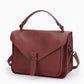 Women's Vintage Leather Temperament First Layer College Shoulder Bags