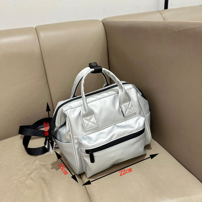 Women's Large Capacity Retro Trendy Soft Leather Backpacks