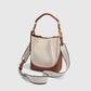 Women's Large Capacity Wide Strap Drawstring Cross Bucket Bags