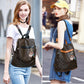 Innovative Women's Comfortable Soft Leather Large Backpacks