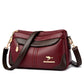 Women's Beautiful Unique Stitching Soft Leather Crossbody Bags