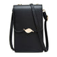 Women's Touch Screen Hipster Style Leaf Simple Shoulder Bags