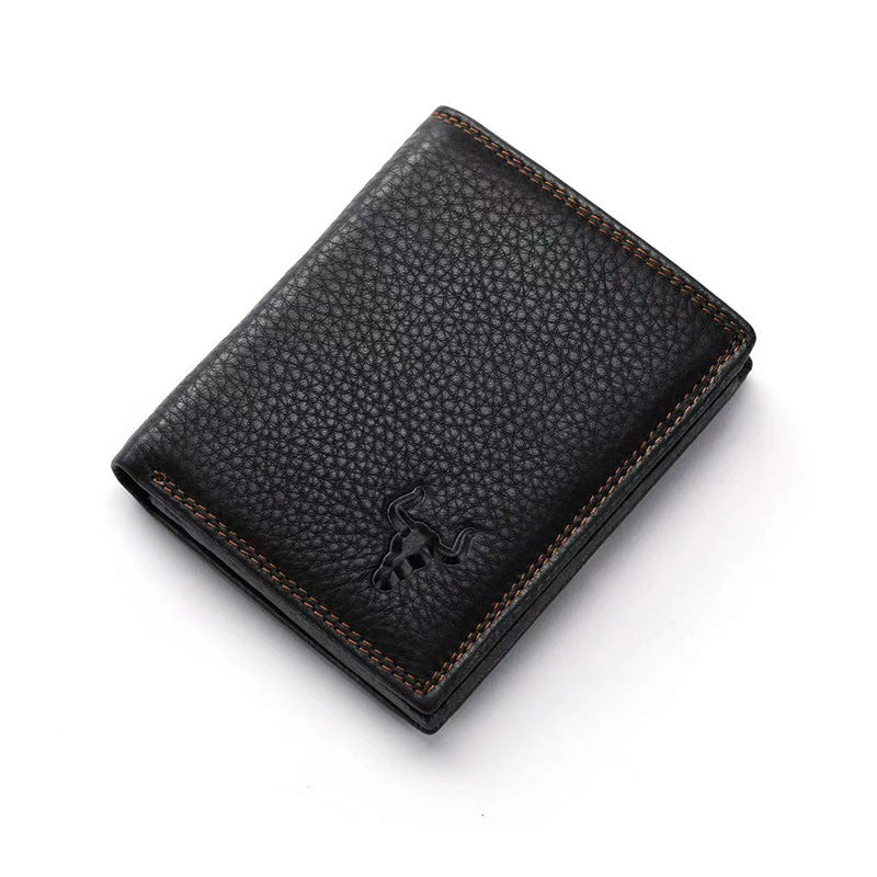 Craftsman Leather Multiple Slots Short Business Card Holder