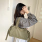 Women's Style Underarm Bow Nylon Large Capacity Shoulder Bags