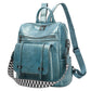 Women's Retro High-grade Soft Leather Large Capacity Backpacks