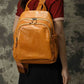 Vegetable Tanning Leather Waxing First Layer Water Dyed Retro Backpacks
