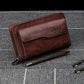 Men's Double Zipper Large Capacity Business Trendy Men's Handbags